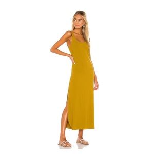 Vitamin A dress in color Matcha